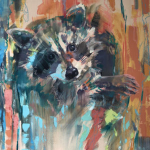 MaureenBradshaw - BushBaby - PaintingOil - in34x32x1 - cad900 - 2018 - RiverdaleArtWalk2022SUBMISSION - 49713 - 162866